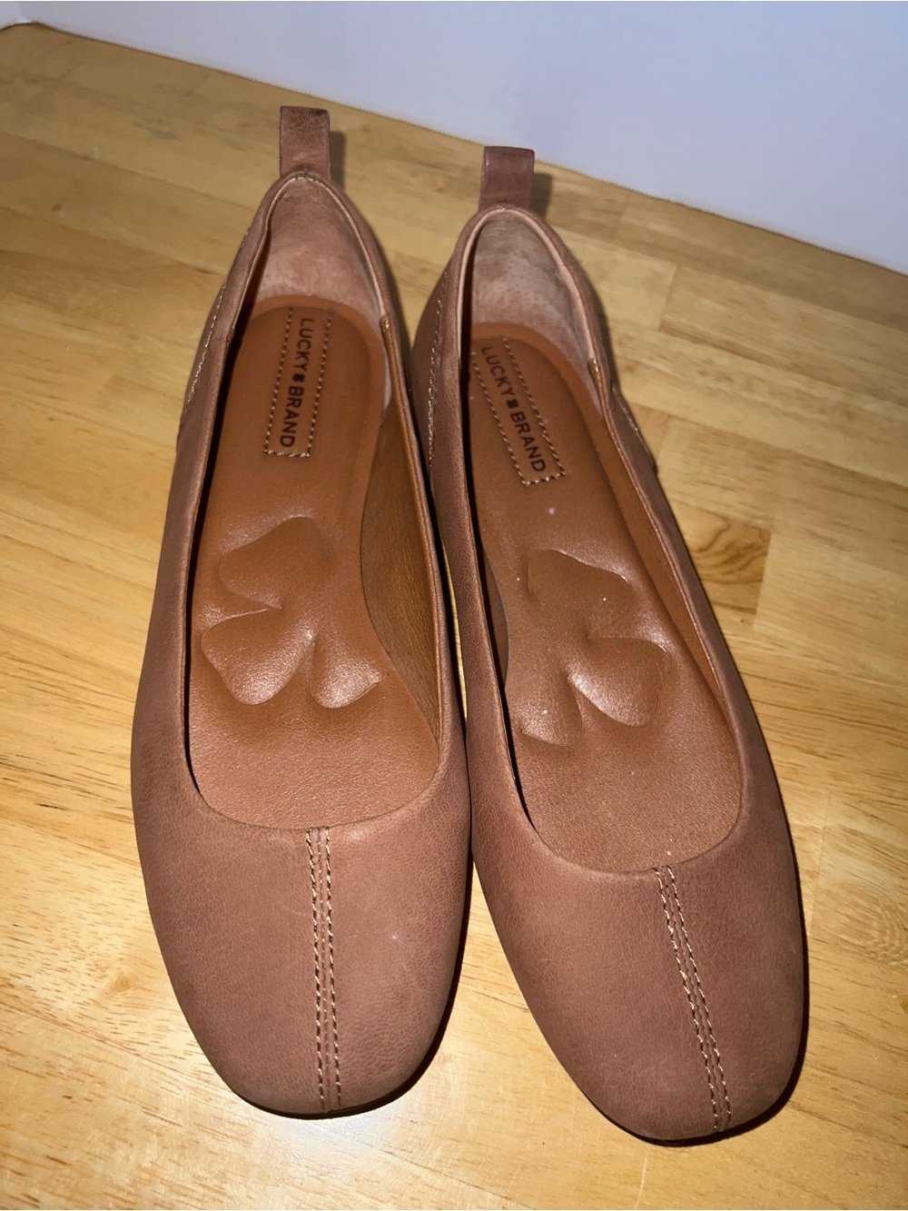 Lucky Brand Women's Chestnut Ballet Flats